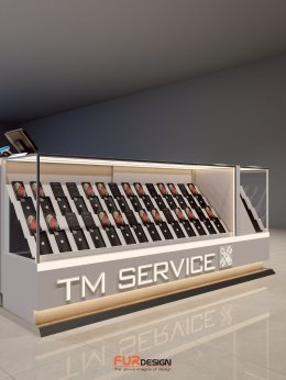 Design, manufacture, and installation: TM Service Shop / Central Rama IX, Bangkok